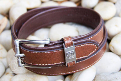 DOUBLE LEATHER BELT