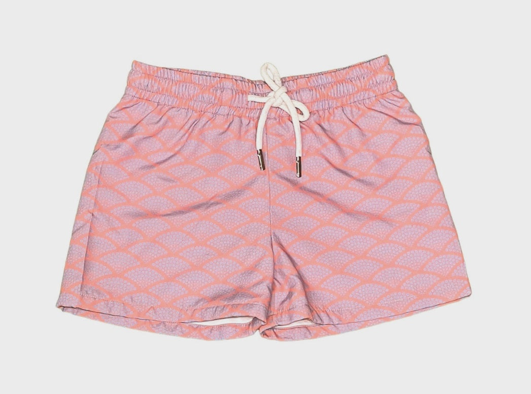 SAINT SIMONS SHORTIES UPF 50+ CORAL DOTS BOYS