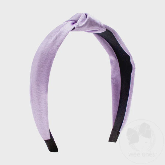 Satin Knot Wrapped Headband