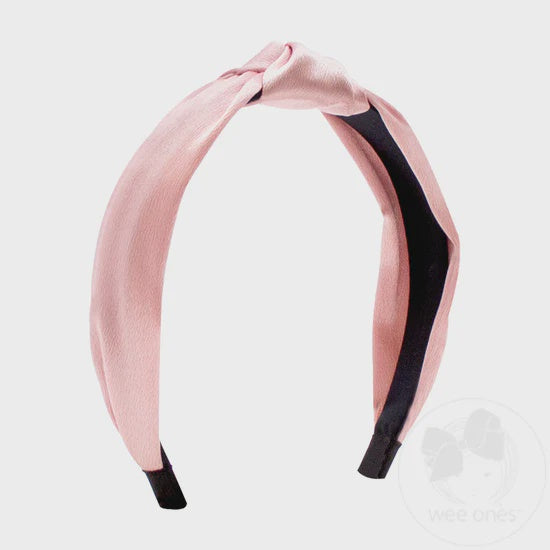 Satin Knot Wrapped Headband - HPK