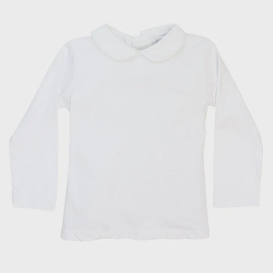 Knit Long Sleeve Unisex Piped shirt