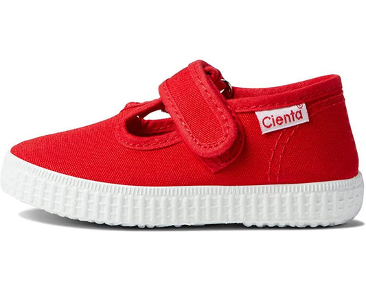 Velcro T-Strap - Red