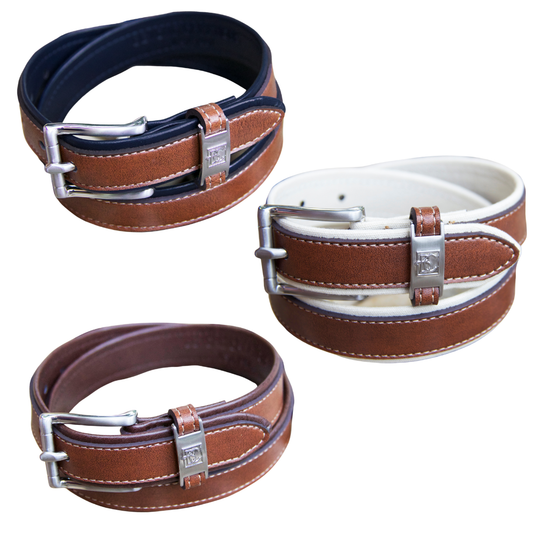 DOUBLE LEATHER BELT