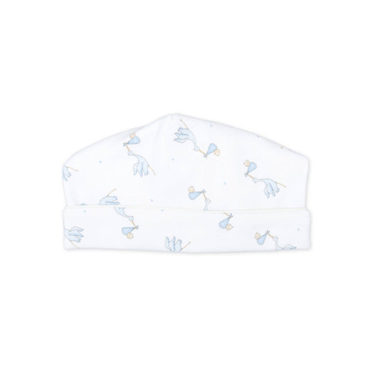 Magnolia Baby - Worth the Wait Printed Hat - Blue: Blue / Preemie