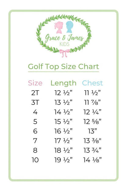 Girls Golf Skort Set