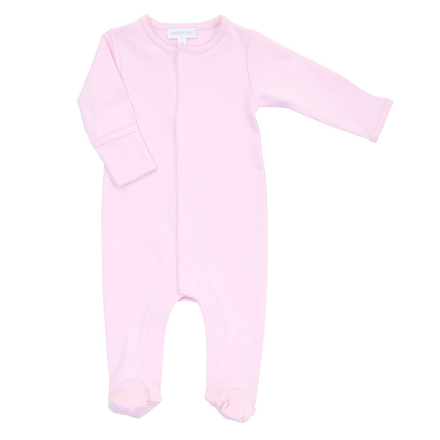 Essentials Solid Pink Footie