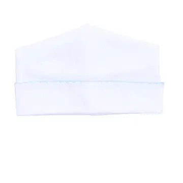 Solid Essentials White Blue Hat