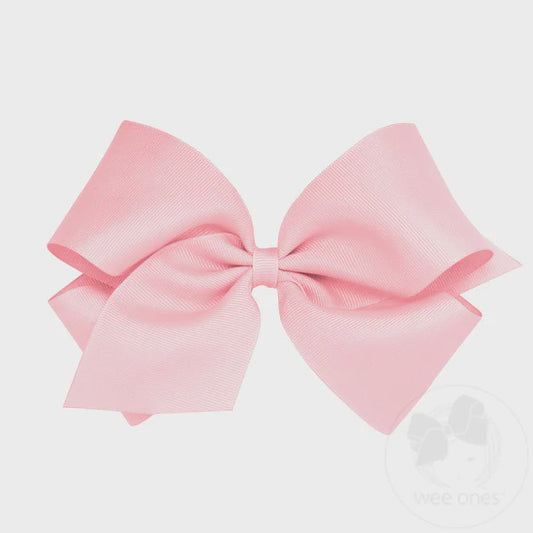 King Classic Grosgrain Hair Bow (Plain Wrap)