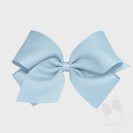 King Classic Grosgrain Hair Bow (Plain Wrap) - MIB