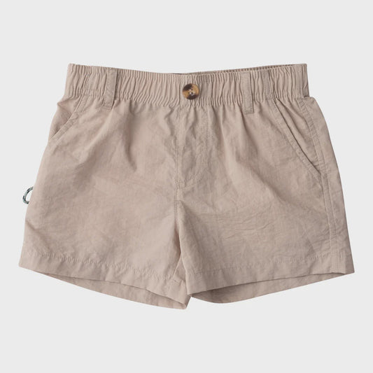 Boy's Outrigger Performance Short - Island Fossil