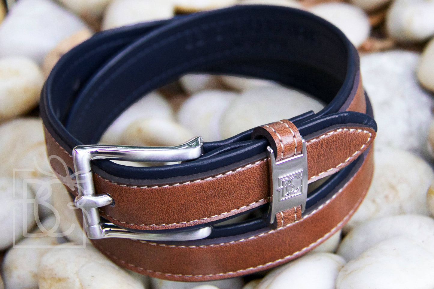 DOUBLE LEATHER BELT